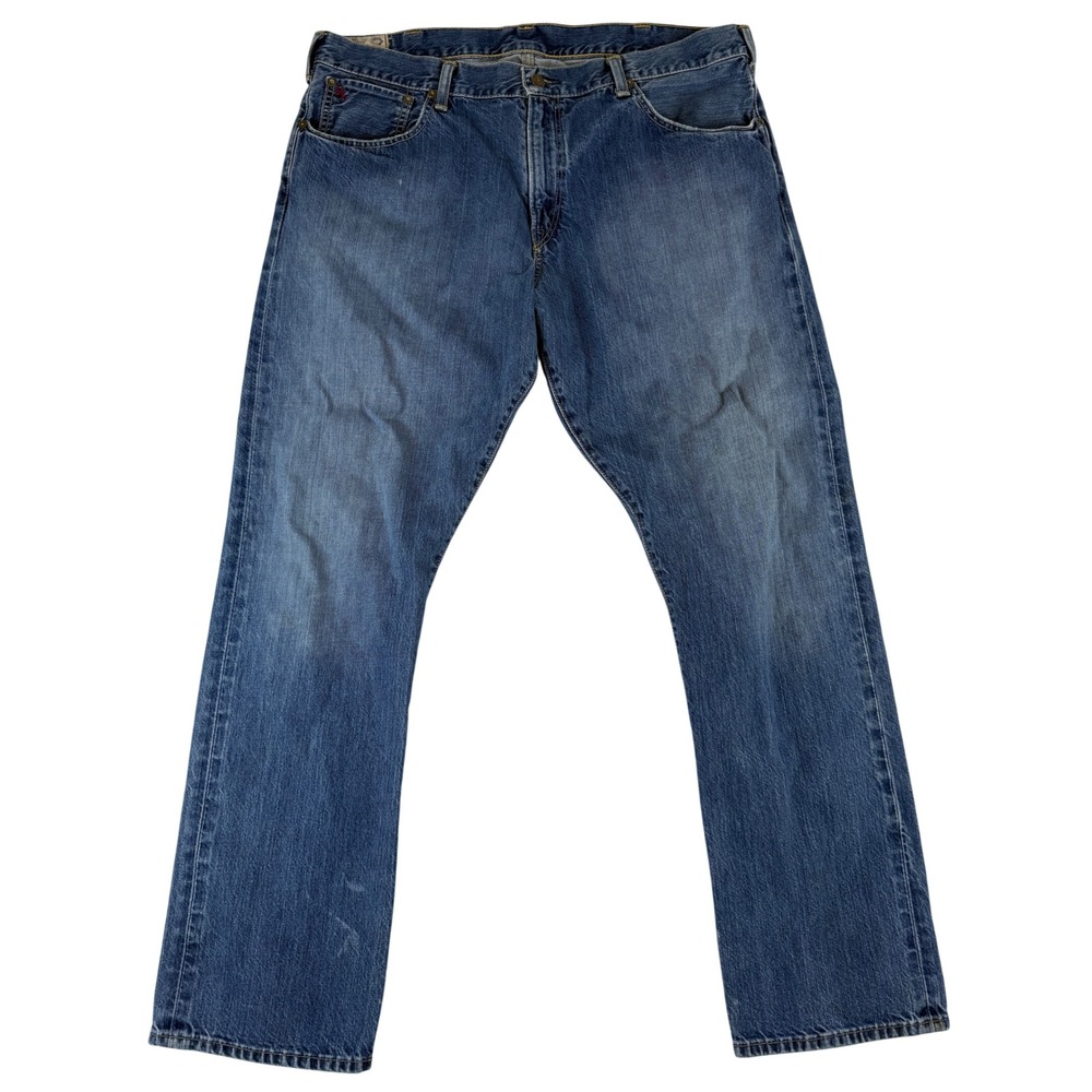 Polo Ralph Lauren Jeans Mens 38x32 Blue‎ Straight Leg Authentic Dungarees Denim